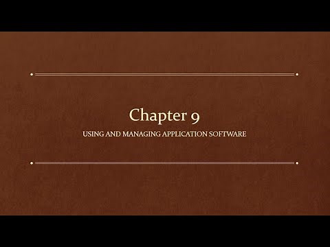Chapter 9 - IT Fundamentals+ (FC0-U61) Using and Managing Application Software