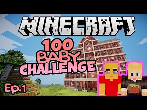 Lets Get Baby Making! | Minecraft 100 Baby Challenge Ep.1