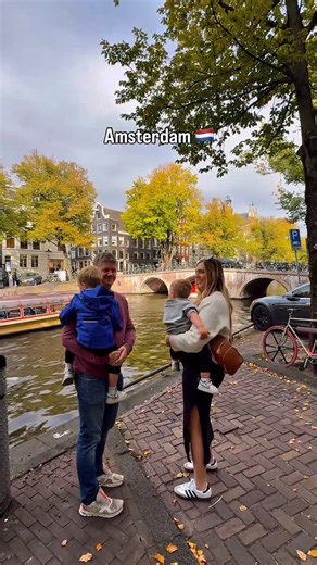 Sadie | Family Travel - MN & Beyond on Instagram: "Amsterdam with two toddlers 🇳🇱✨ A weekend full of canals, giggles & stroopwafels — here’s our mini family guide to exploring Amsterdam with little ones: Things to do: 🌿 Vondelpark — playgrounds, picnics & space to run 🦒 ARTIS Zoo — animals, aquarium & plenty of shade 🔬 NEMO Science Museum — bubbles, water play & curious minds 🚤 Canal boat ride with Blue Boat Company — short, stroller-friendly & magical 🚲 Rent bikes (we loved [insert renta