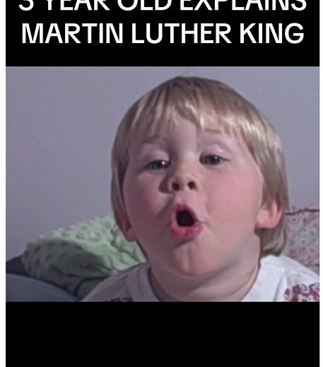 Martin Luther King Explained by a Child