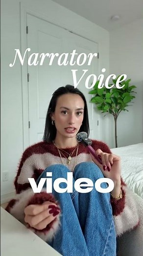 NARRATOR VOICE TUTORIAL 🫶🏼 #fyp #narrator #narratortrend #narratorsvoice