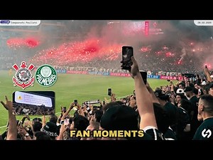 Corinthians Fans Celebrated Winning The 2025 Paulista Against Palmeiras