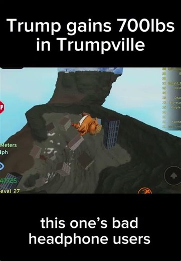 Trump vs phantom pain pt28 🇺🇸 #shorts #funny #trump #roblox