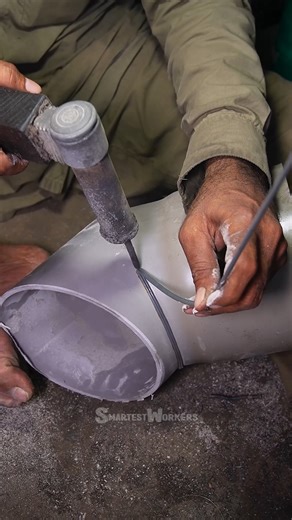 Smartest Workers on Instagram: "How to Make PVC Two-Way Fitting Pipe"