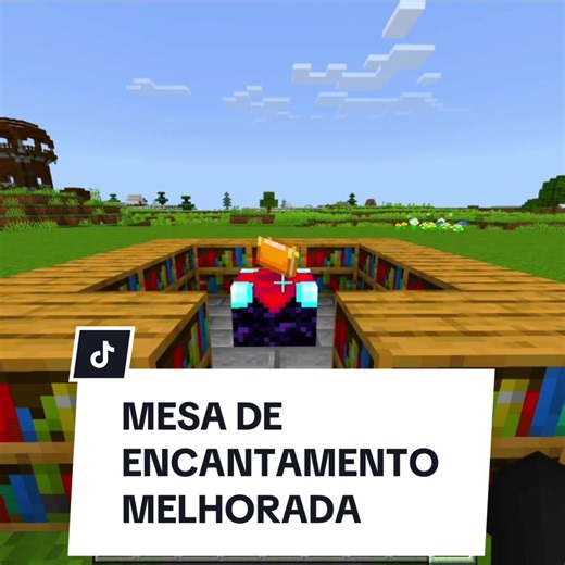 Tutorial da Mesa de Encantamento Melhorada no Minecraft
