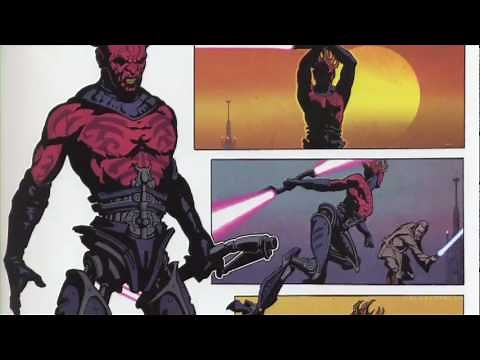 Sideshow Collectibles - Star Wars - SDCC 2010 - Cyborg Darth Maul Figur Backstage Pass