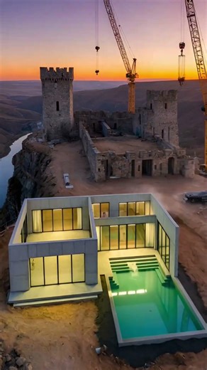 “Full Restoration Timelapse | Ruins to Modern Luxury Transformation 😱”