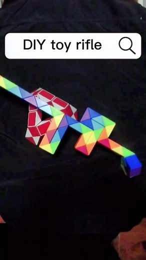 3D Magic Snake Ruler Toy Building Blocks DIY Deformation ASMR