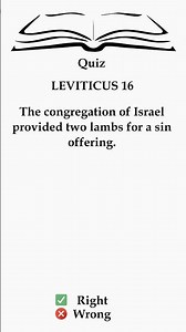 🐐Sin Offering Explained! Leviticus 16:5 | Bible Study