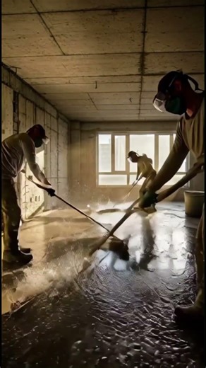 Cloud Epoxy Floor Transformation | Living Room LED Sky Effect #interiordesign #epoxyfloor