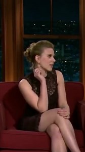 Awkward Pause With Scarlett Johansson!😂🌞😂#CraigFerguson #ScarlettJohansson #memes #awkardpause #fyp | Funnycelebs