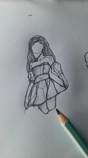 Simple to Kawaii Girl Tutorial #art #shorts #foryou #tutorial #satisfying #kawaii #howto #pose #draw