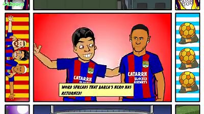 149K views · 6.2K reactions | The story of MSN (Messi, Suarez & Neymar) | 442oons | Facebook