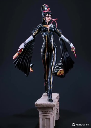 Bayonetta - STL Model for Resin Printer Figure 3D Printing - High Quality Diorama - Sega - Etsy