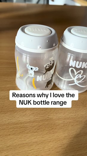 If you’re on the fence about which bottle range to buy, I would highly recommend @NUK Official 💯 #baby #mom #momtok #momsoftiktok #babytiktok #babytok #babybottle #babybottles #fyp