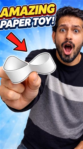 🤯Endless Flying Paper Toy 🔁 Never Stops Flying! Easy & Cool #experiment #lifehacks #shorts #minivlog