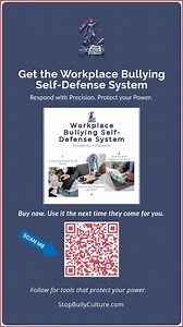 Nobody’s coming to save you from workplace bullying. And that’s not...