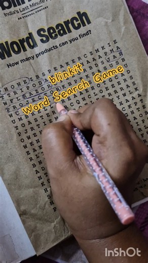 blinkit word search game