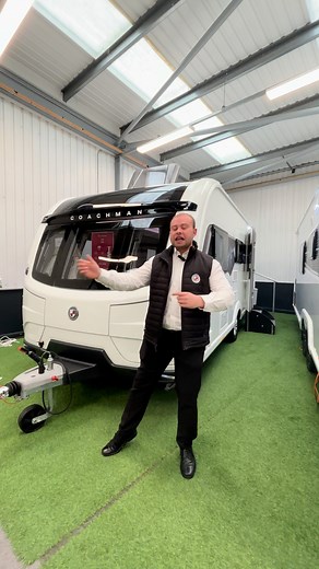 8.1K views · 12 reactions | The 2026 Coachman VIP 520 ✨ James takes you on a tour of this stunning 3-berth caravan, where comfort meets craftsmanship. With a spacious rear bathroom, side dinette that transforms into an extra bed, a fully equipped kitchen, and ample storage throughout, the VIP 520 is made for those who love to tour in style.  Whether it’s a weekend escape or a long adventure, this Coachman is built to make every journey first-class.  | Salop Leisure | Facebook