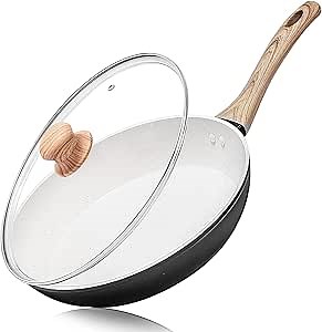 Non Stick Skillet Pan Egg Pans, 11" Nonstick Frying Pan for Cooking, Induction Cookware Chef's Pan Omelette Pan, PFOA Free