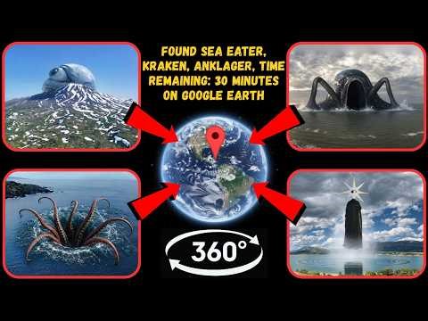 Video 360° - Found Sea Eater, Kraken, Anklager, TIME REMAINING: 30 minutes on Google Earth!