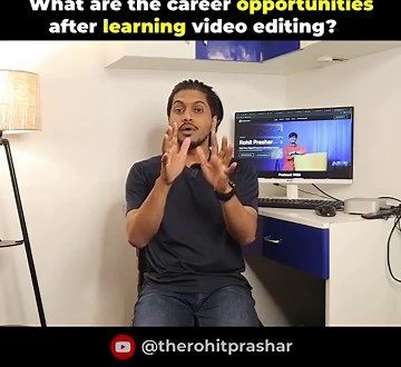 🎬 Career Opportunities After Learning Video Editing | High Paying Jobs & Freelance Scope 2025#shorts