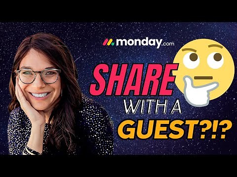 monday.com Tutorial: Collaborative Board Sharing with Guests | How to Share a Board in monday.com