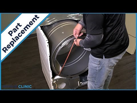 GE Dryer Drive Belt Replacement WE03X29897 | Repair Clinic
