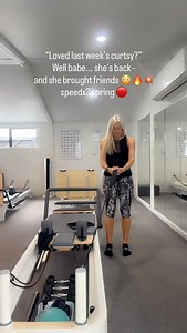 This curtsy ➝ squat ➝ row combo hits different. A little sass, a...