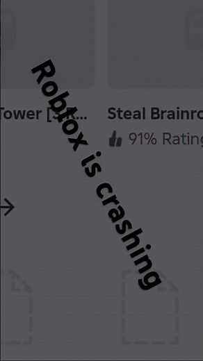 Roblox is crashing
