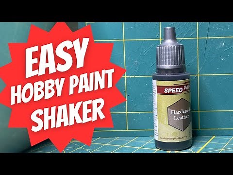 Hobby Paint Shaker - Better Than Vortex! BEST DIY FREE