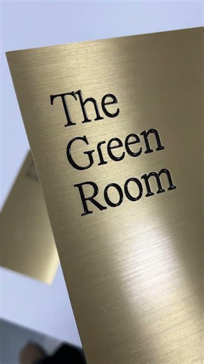 Brushed Stainless Steel Signs with Etched Finish, Custom Text & Logo Available#stainless#etched