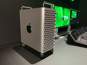 The Mac Pro's $400 wheels don't have locks
