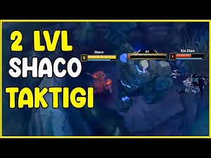 2 lvl Efsane Shaco Counterjungle Taktiği | Karşı Ormancıyı 20 Kere Kestik | Shacolambac