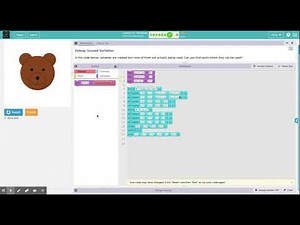 Code.org - CSD Unit 3, Lesson 5 - Part #2 -- Code.org - Variables Practice