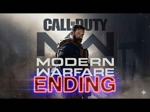 COD Modern Warfare 2019 Ending 4K