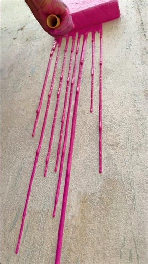Wallpainting Pink Code Fast Code 🏡 art #viralvideo #homedecor #shortfeed #trendingvideo #viral