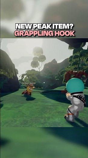 GRAPPLING HOOK IN PEAK? #shorts #peak #peakgame