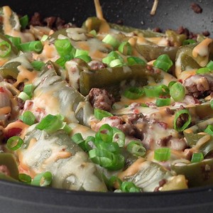 98K views · 117 reactions | Busy weeknights just got a whole lot easier with this delicious 25-minute taco skillet recipe. Grab these 7 ingredients and make it this week. Printable Recipe: https://www.wholesomeyum.com/recipes/beef-taco-veggie-skillet/ | Wholesome Yum - Easy Healthy Recipes | Facebook