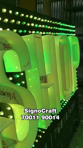 Modern LED Signage Design🔥😍 #signboard #design #signage