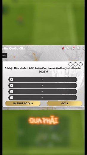 Cách Giải Đáp Án Sự Kiện Một Câu Chuyện Quốc Gia Trong Fc Mobile #TrainghiemsomFCM #FCM_CBT #fcmobilechampionship #FCMobileVietnam #reviewplayerfifamobile #xuhuongfb #fcmobile #xuhuong | ARK FCM