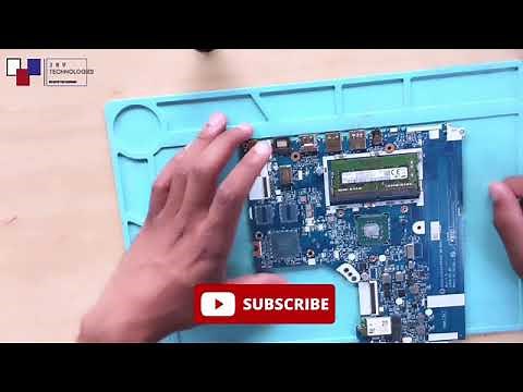 This is how you turn on a laptop motherboard without a power button