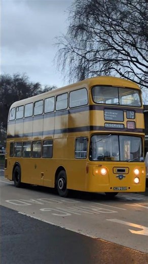 230 ORU 230G Yellow Bus preservation society #yellowbussociety #stagecoachsouthwest #Alx400 #oldbus