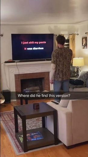 guy singing i shit on my pants and it all was diarrhea #funny #viral