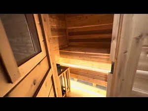 Stunning 8-Person Indoor Sauna Build — Walkthrough & Reveal