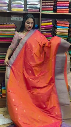 Premium quality soft semi silk saree with contrast pallu and blouse for bookings -994114744