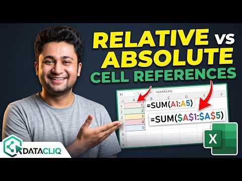 Copy-Paste Formula Mistakes? ❌ Stop doing this! Absolute vs Relative Reference in Excel