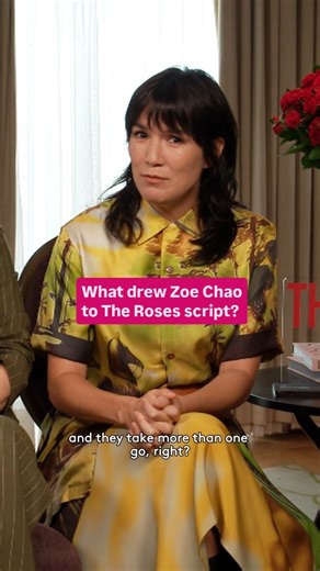 Refinery29 Australia on Instagram: "What makes a script special? For Zoe Chao (@zchao), being able to read a script in its entirety when you pick it up is a great sign. The Roses, starring Olivia Colman and Benedict Cumberbatch, is out September 4, and it's a messy comedy breaking down gender expectations, family and career paths. Written by Australia's very own Tony McNamara, it's bound to be a hit. #R29AU #ZoeChao #TheRoses #NewMovies"