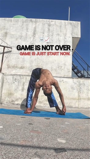 GAME IS NOT OVER. 📈#yoga #advance #advanceaasan #yogaprenatal