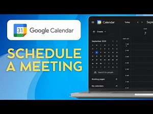 How To Schedule A Meeting On Google Meet & Google Calendar